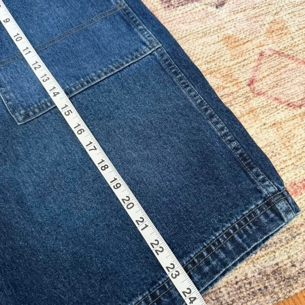 Y2K 2000s Tommy Hilfiger Denim Jorts shorts Men's 33 - Picture 5 of 6